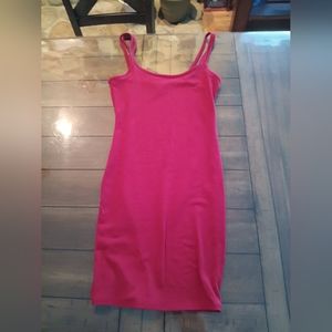 Red bodycon dress